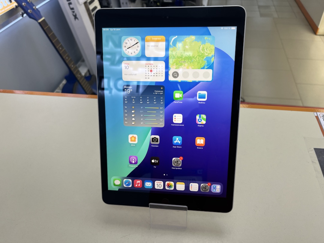 Планшет Apple iPad 9 64 ГБ (2021 A2604/A2603/A2605 Wi-Fi + Cellular)