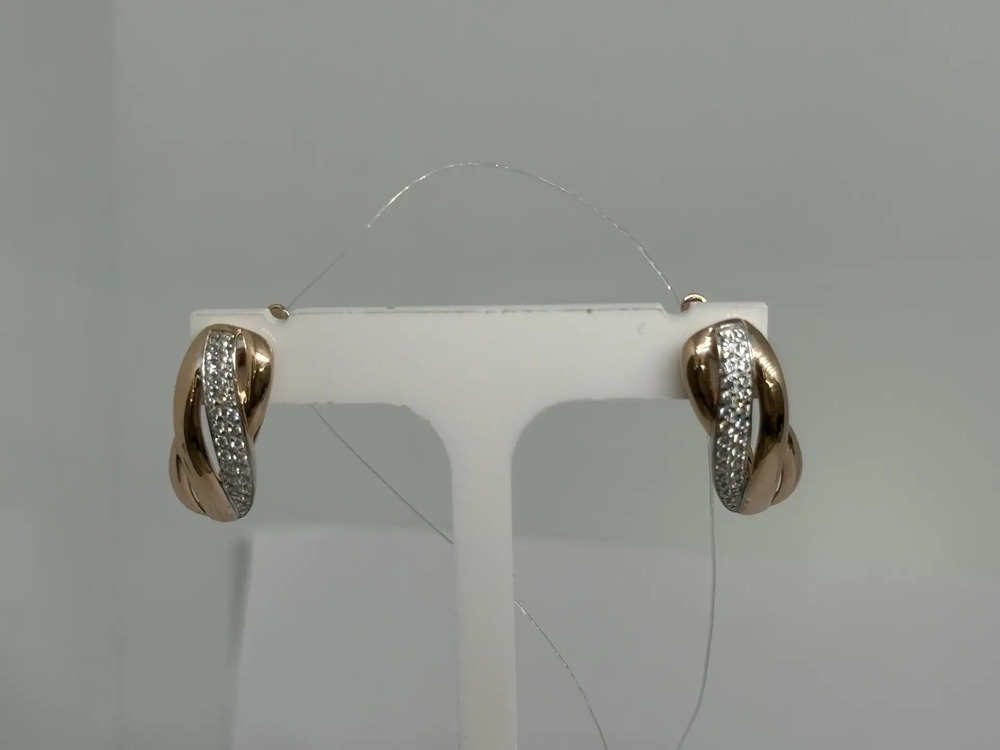 СЕРЬГИ С КАМНЯМИ (Au 585)