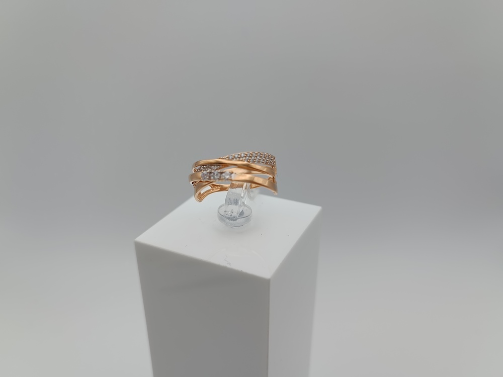 КОЛКМИ585 КОЛЬЦО С КАМНЯМИ (Au 585)