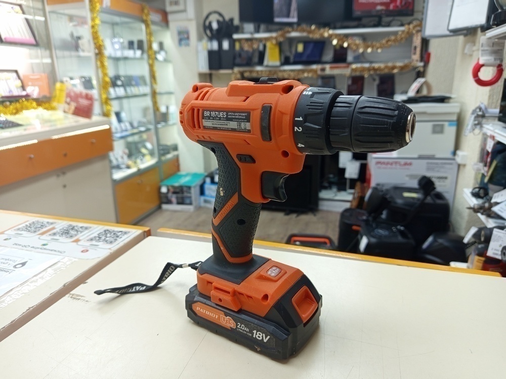 Шуруповерт Patriot BR 187UES;