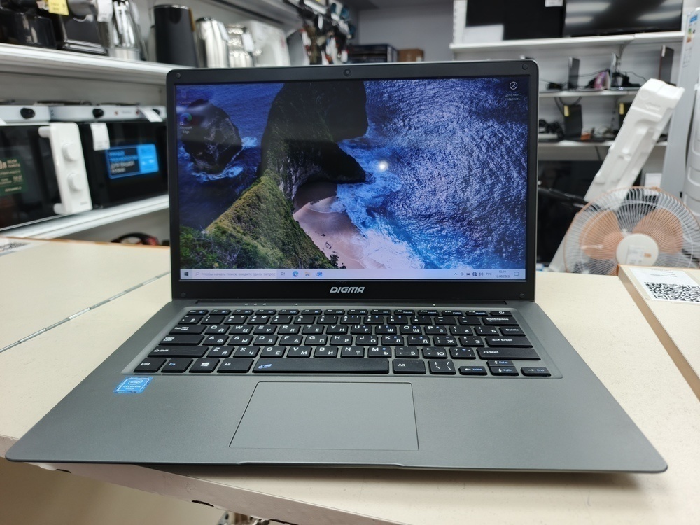 Ноутбук DIGMA; Celeron N4020, Intel UHD Graphics 600, 4 Гб, 128 Гб, 500 Гб