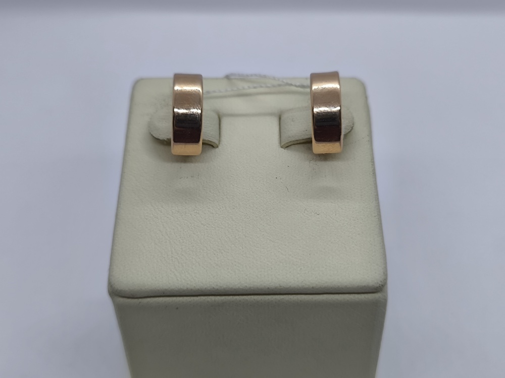 СЕРЬГИ БЕЗ КАМНЯ (Au 585)