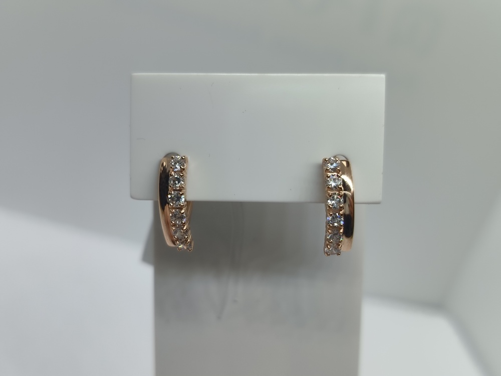 СЕРЬГИ С КАМНЯМИ (Au 585)