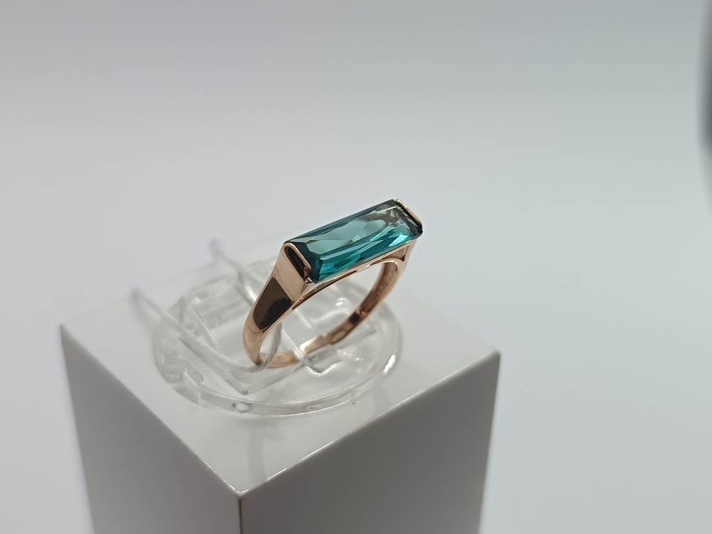 КОЛЬЦО С КАМНЕМ (Au 585)