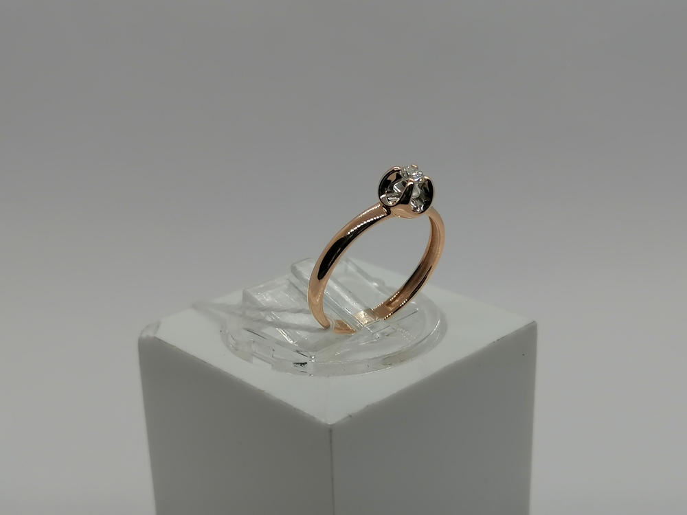 КОЛЬЦО БРИЛЛИАНТ Au 585