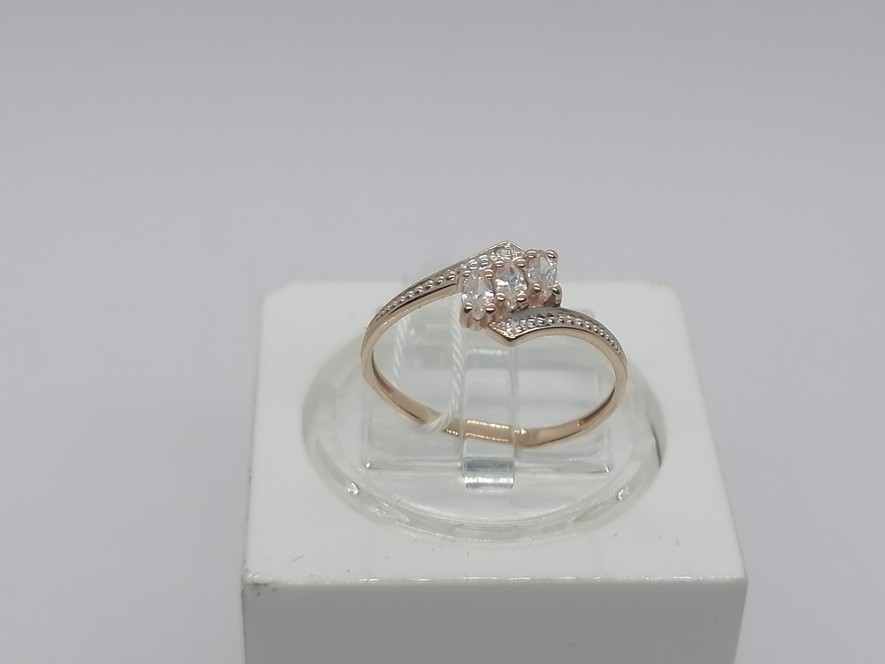 КОЛКМИ585 КОЛЬЦО С КАМНЯМИ (Au 585)