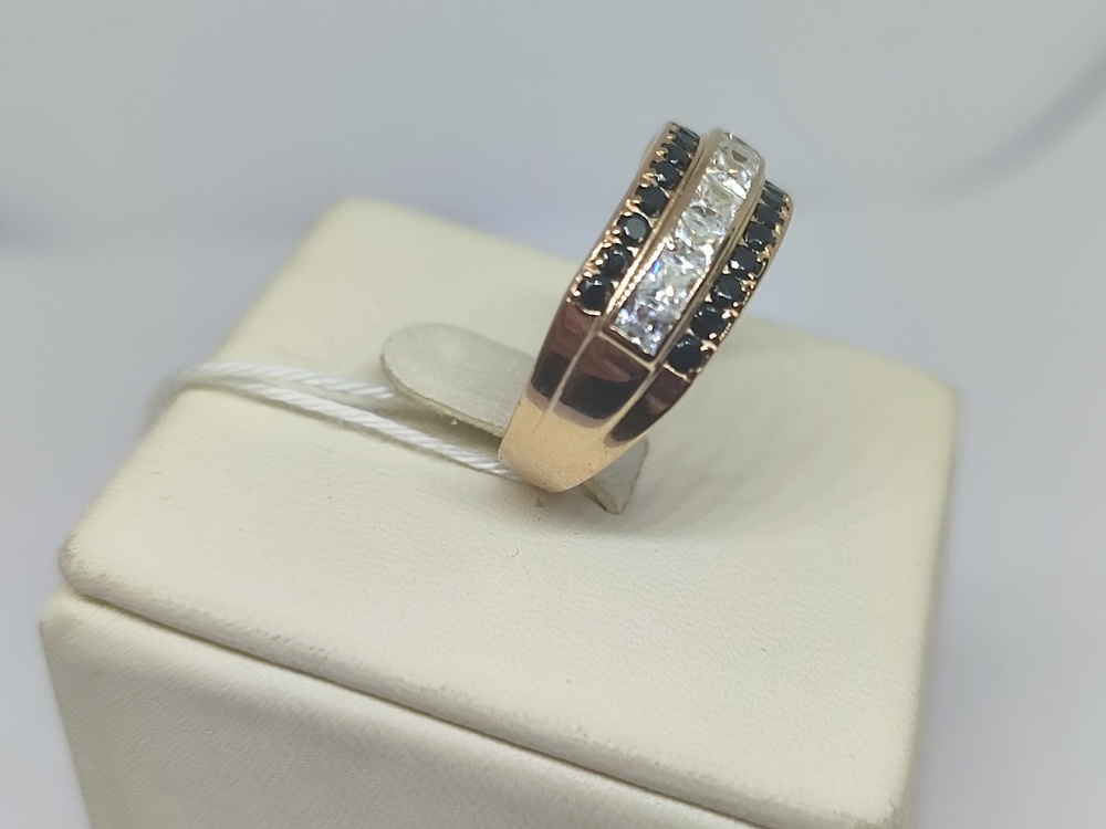 КОЛКМИ585 КОЛЬЦО С КАМНЯМИ (Au 585)