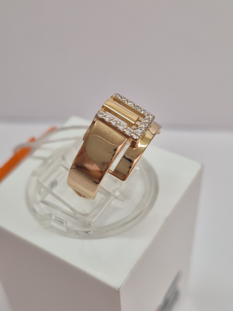 КОЛКМИ585 КОЛЬЦО С КАМНЯМИ (Au 585)