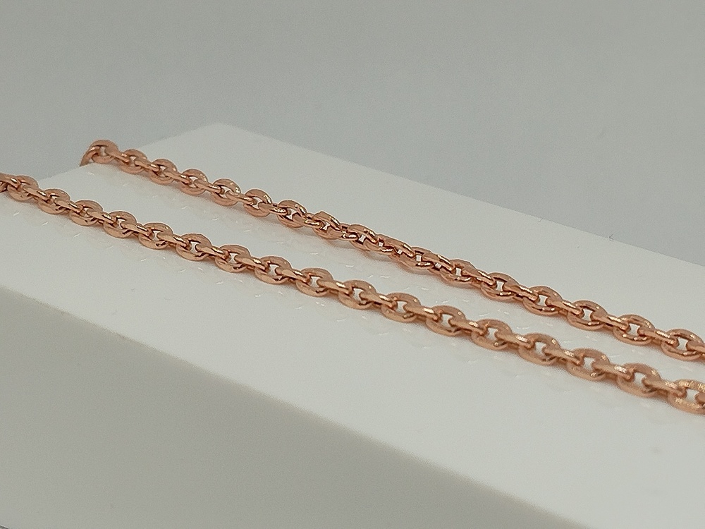 8080208П-55 ЦЕПЬ ПУСТОТЕЛАЯ Якорное (Au 585)