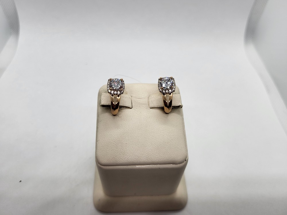 СЕРЬГИ С КАМНЯМИ (Au 585)