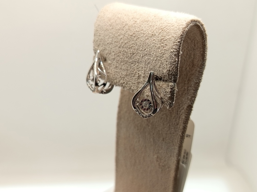 СЕРЬГИ БРИЛЛИАНТ (Au 585)