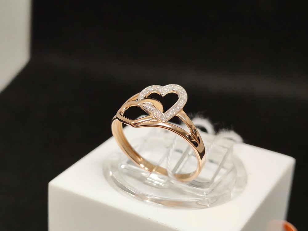 КОЛЬЦО БРИЛЛИАНТ Au 585