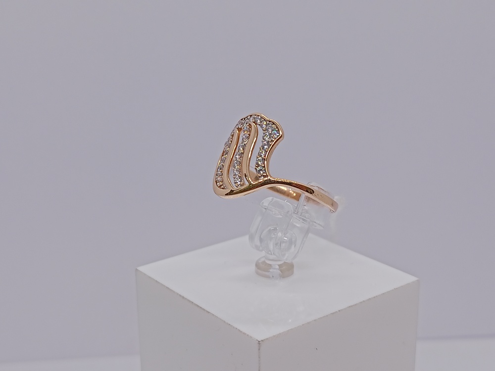 КОЛКМИ585 КОЛЬЦО С КАМНЯМИ (Au 585)