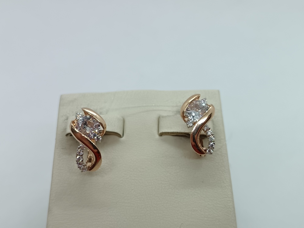 СЕРЬГИ С КАМНЯМИ (Au 585)