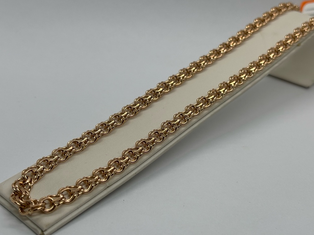 ЦЕПЬ ПОЛНОВЕСНАЯ Бисмарк (Au 585)