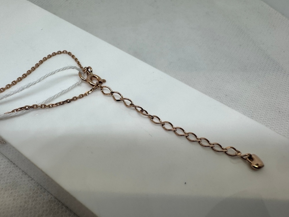 КОЛЬЕ С КАМНЕМ Au 585