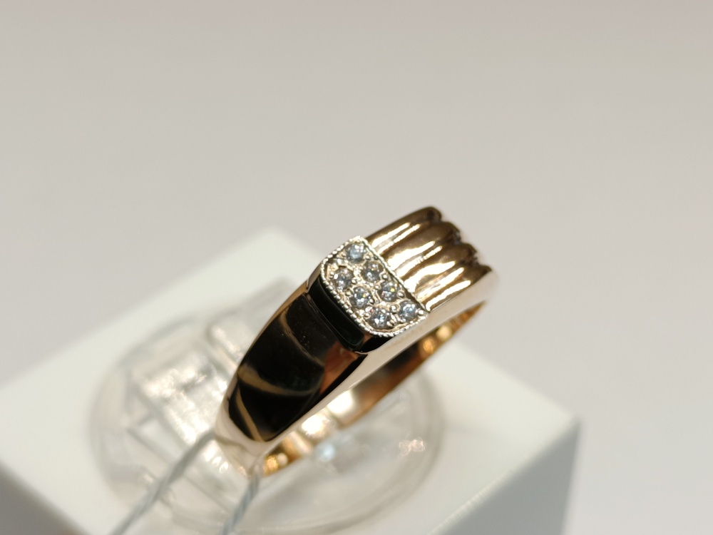 ПЕЧКМИ585 ПЕЧАТКА С КАМНЯМИ (Au 585)