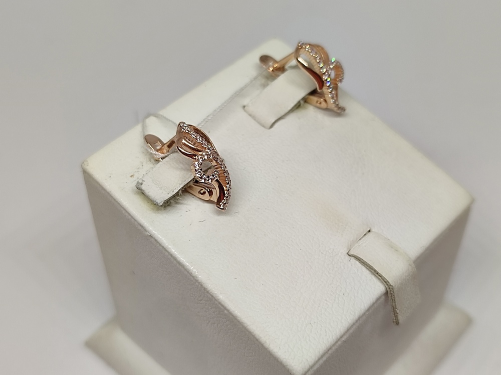 СКМИ585 СЕРЬГИ С КАМНЯМИ (Au 585) СКМИ585 СЕРЬГИ С КАМНЯМИ (Au 585)