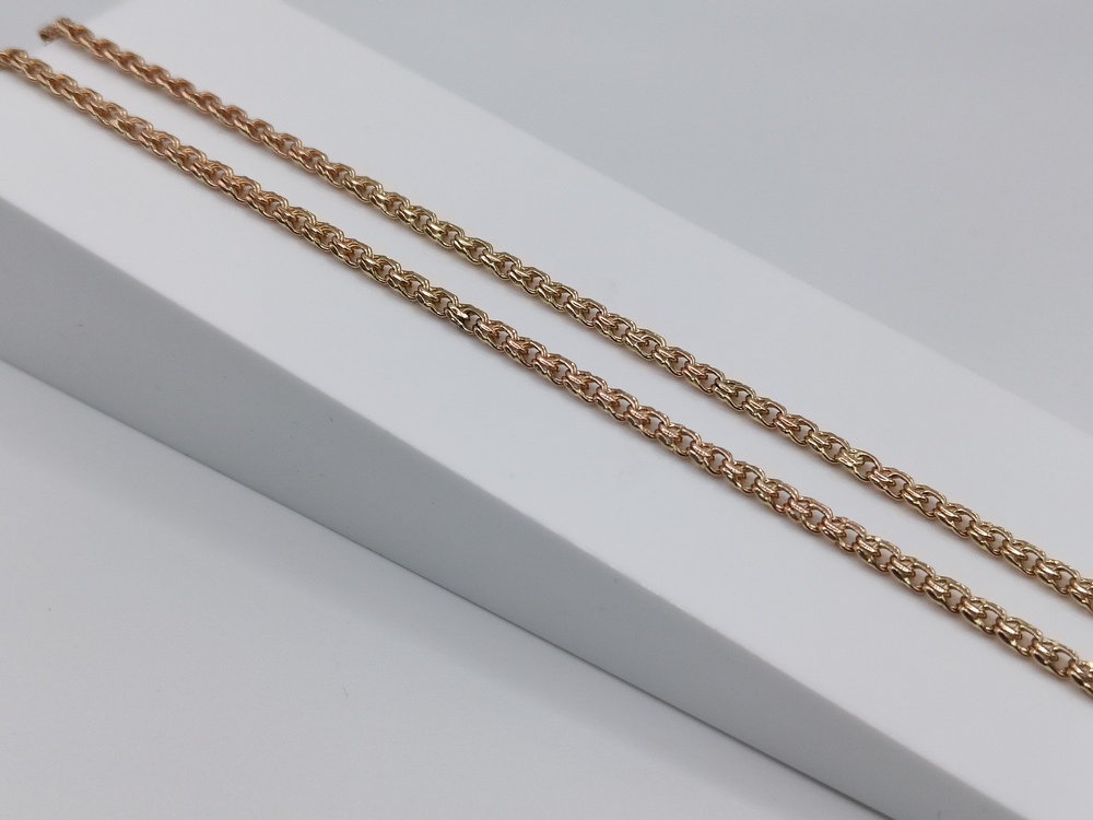 ЦЛБС585 ЦЕПЬ ПОЛНОВЕСНАЯ Бисмарк (Au 585)