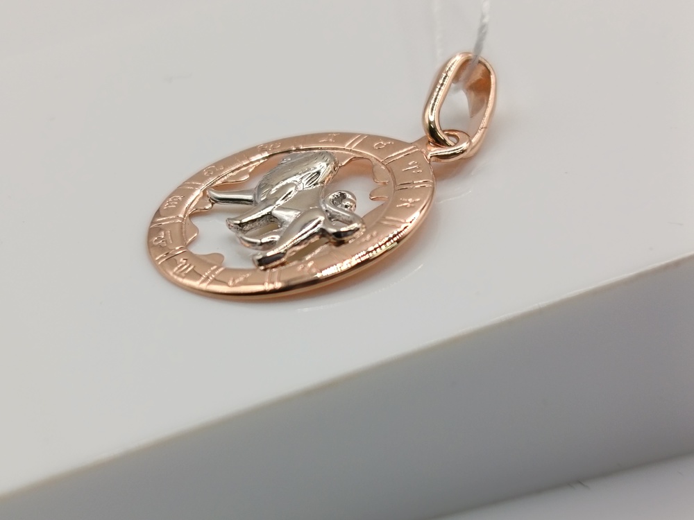 ПОДВЕСКА ЗНАК ЗОДИАКА ЛЕВ Au 585
