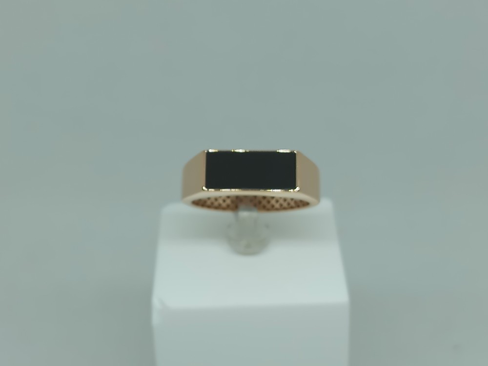 КОЛЬЦО ПЕЧАТКА с камнем (Au 585)