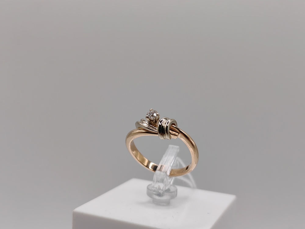 КОЛЬЦО БРИЛЛИАНТ Au 585