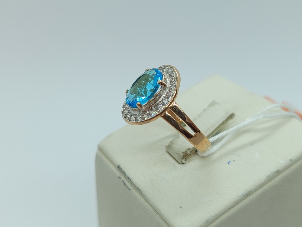 КОЛКМИ585 КОЛЬЦО С КАМНЯМИ (Au 585) КОЛКМИ585 КОЛЬЦО С КАМНЯМИ (Au 585)