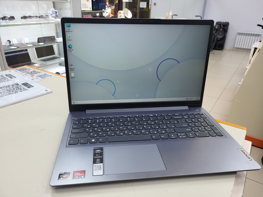 Ноутбук Lenovo IdeaPad 3 15ABA7; Ryzen 3-5300U, AMD Radeon (TM) Graphics, 8 Гб, 256 Гб, Нет