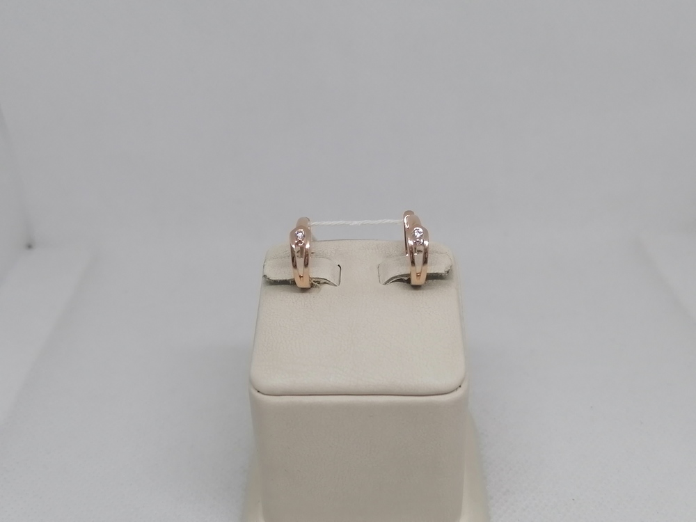 СЕРЬГИ С КАМНЕМ (Au 585)