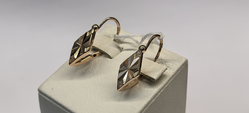 СЕРЬГИ БЕЗ КАМНЯ (Au 583)