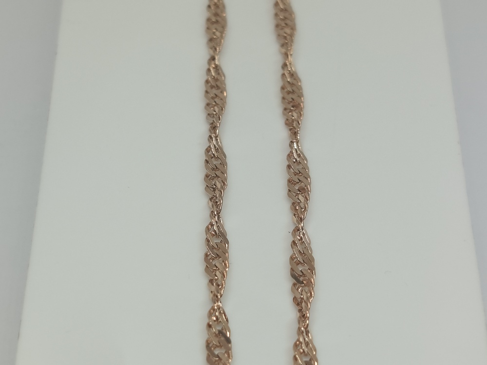 ЦЛСИ585 ЦЕПЬ ПОЛНОВЕСНАЯ Сингапур (Au 585)