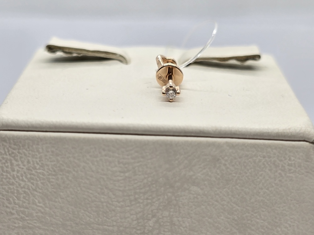 СЕРЬГИ ПУСЕТА бриллиант (Au 585)