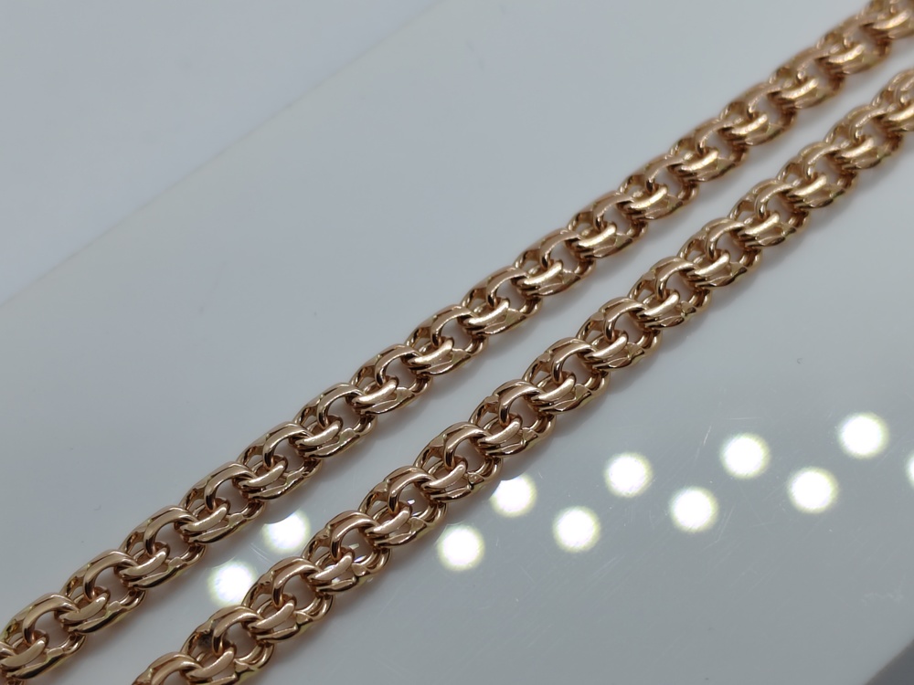 ЦЕПЬ ПОЛНОВЕСНАЯ Бисмарк (Au 585)