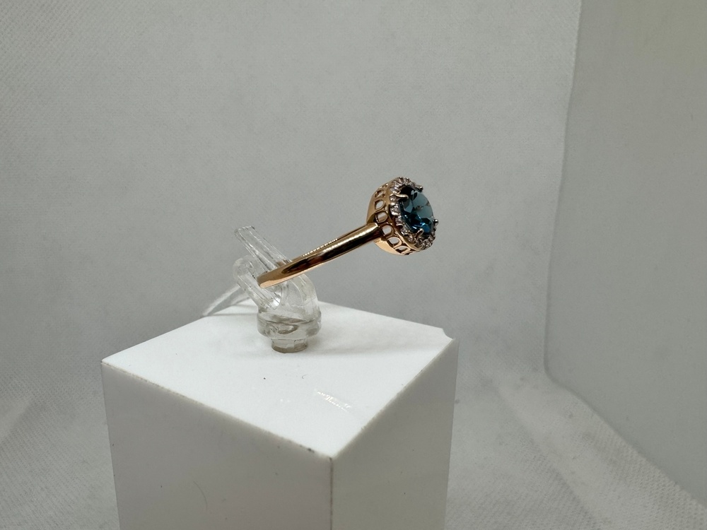 КОЛКМИ585 КОЛЬЦО С КАМНЯМИ (Au 585)