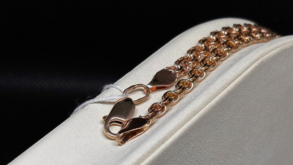 БРАСЛЕТ ПОЛНОВЕСНЫЙ Бисмарк (Au 585)