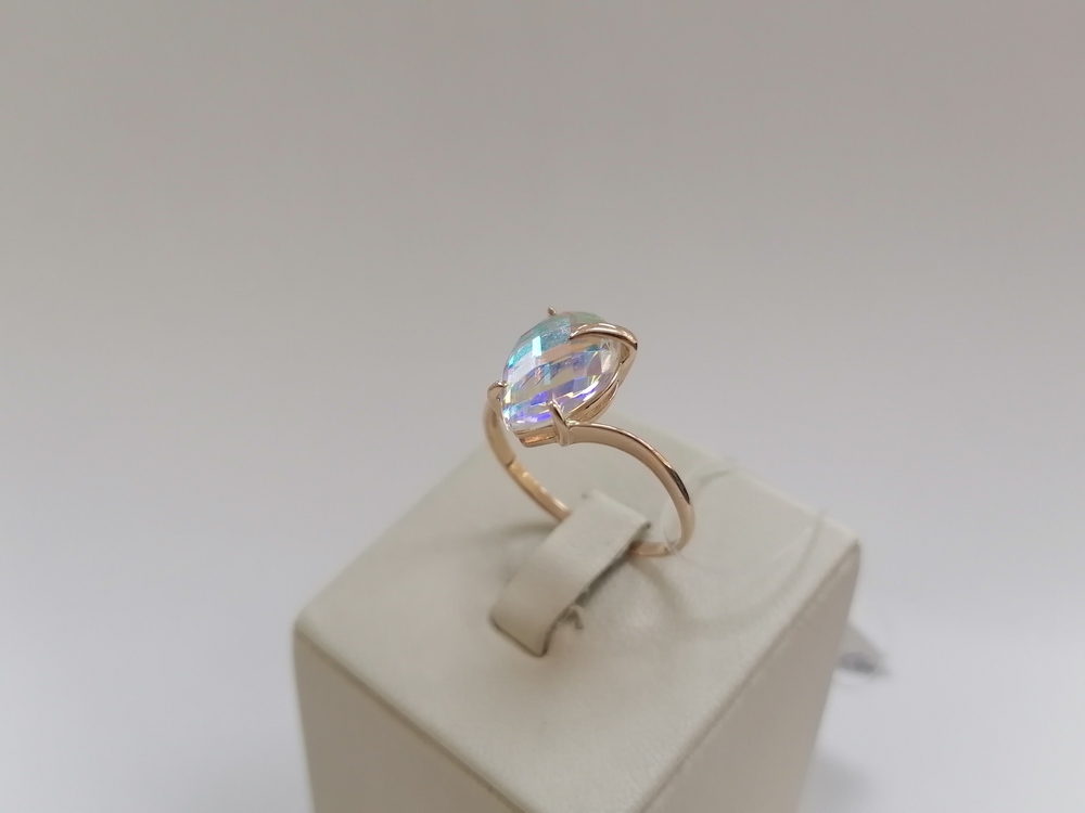 КОЛЬЦО С КАМНЕМ (Au 585)