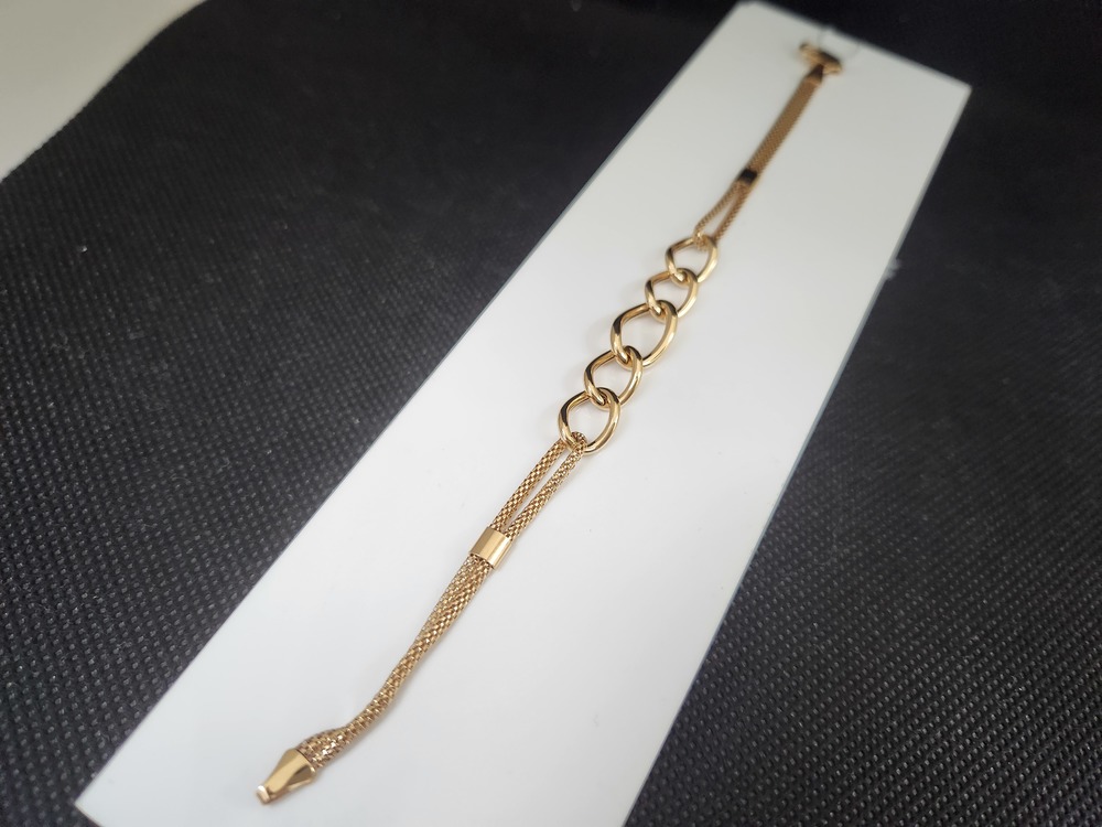 Т-1449 БРАСЛЕТ БЕЗ КАМНЯ (Au 585)