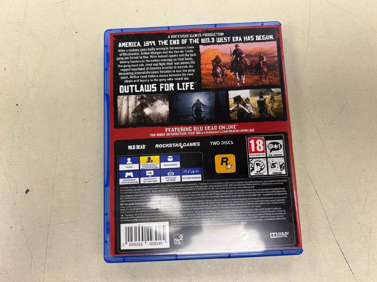 Игра Playstation 4 Red Dead Redemtion 2