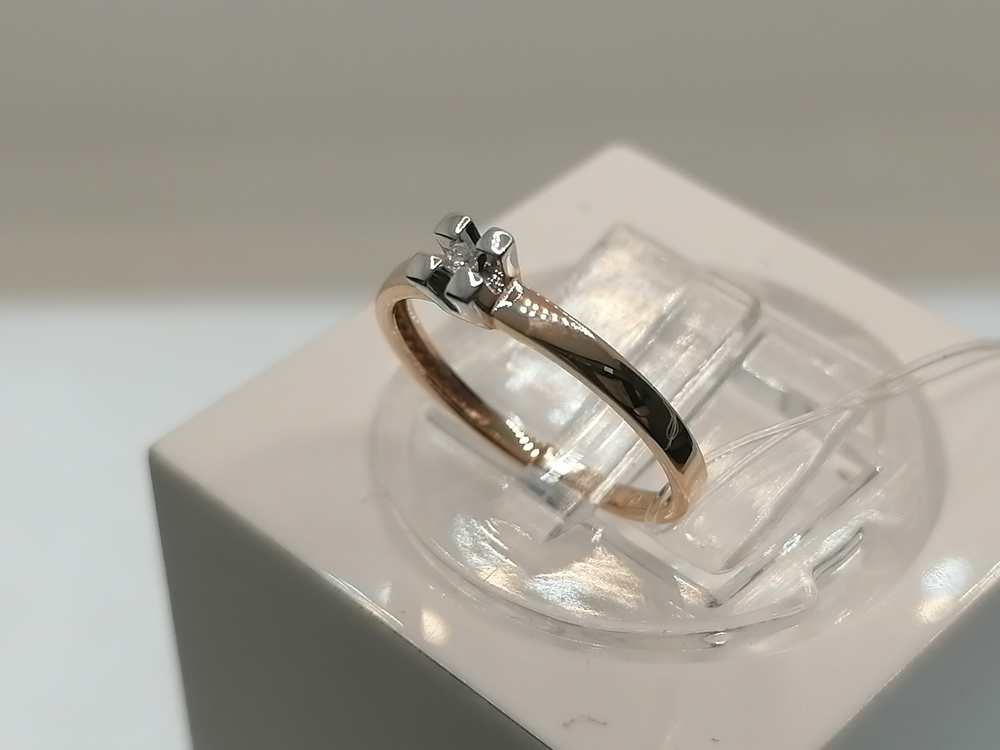 КОЛЬЦО БРИЛЛИАНТ (Au 585)