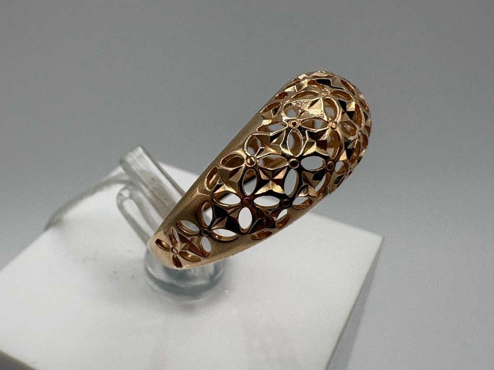 КОЛБКМ585 КОЛЬЦО БЕЗ КАМНЯ (Au 585)