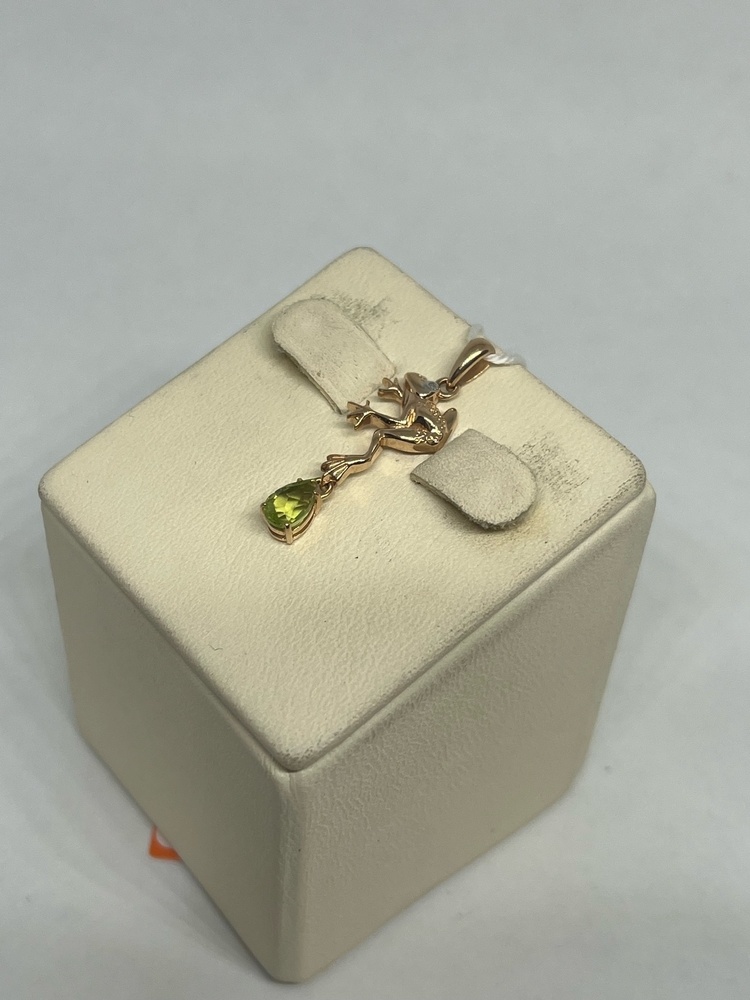 ПОДВЕСКА С КАМНЯМИ (Au 585)