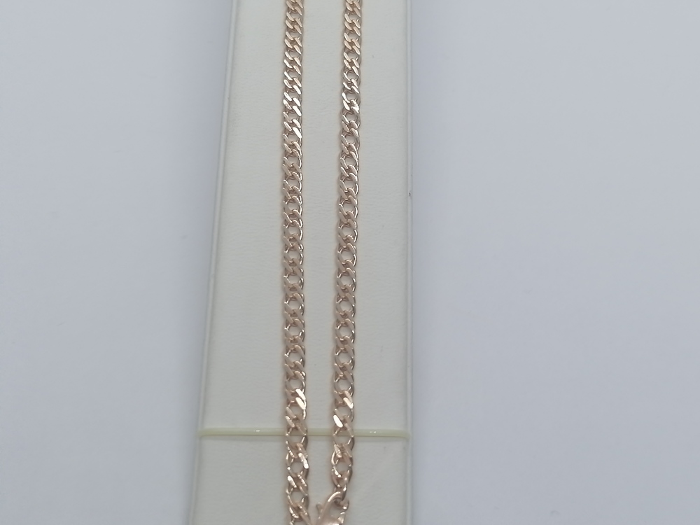 ЦЕПЬ ПОЛНОВЕСНАЯ Ромб двойной (Au 585)