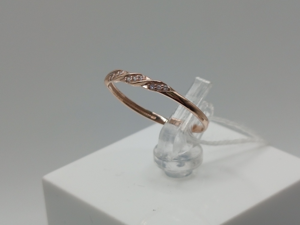 КОЛКМИ375 КОЛЬЦО С КАМНЯМИ (Au 375)