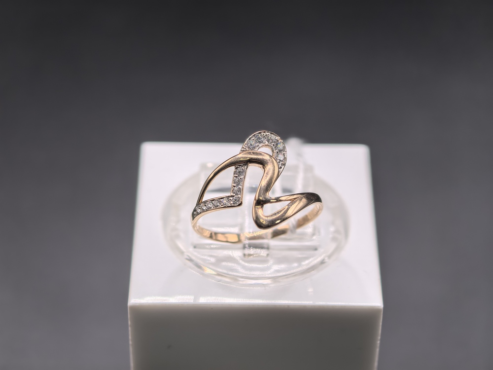 КОЛКМИ585 КОЛЬЦО С КАМНЯМИ (Au 585)