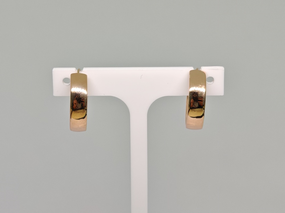 СЕРЬГИ КОНГО без камня (Au 585)