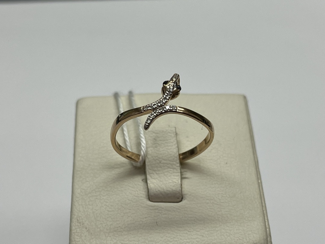 КОЛЬЦО БРИЛЛИАНТ Au 585