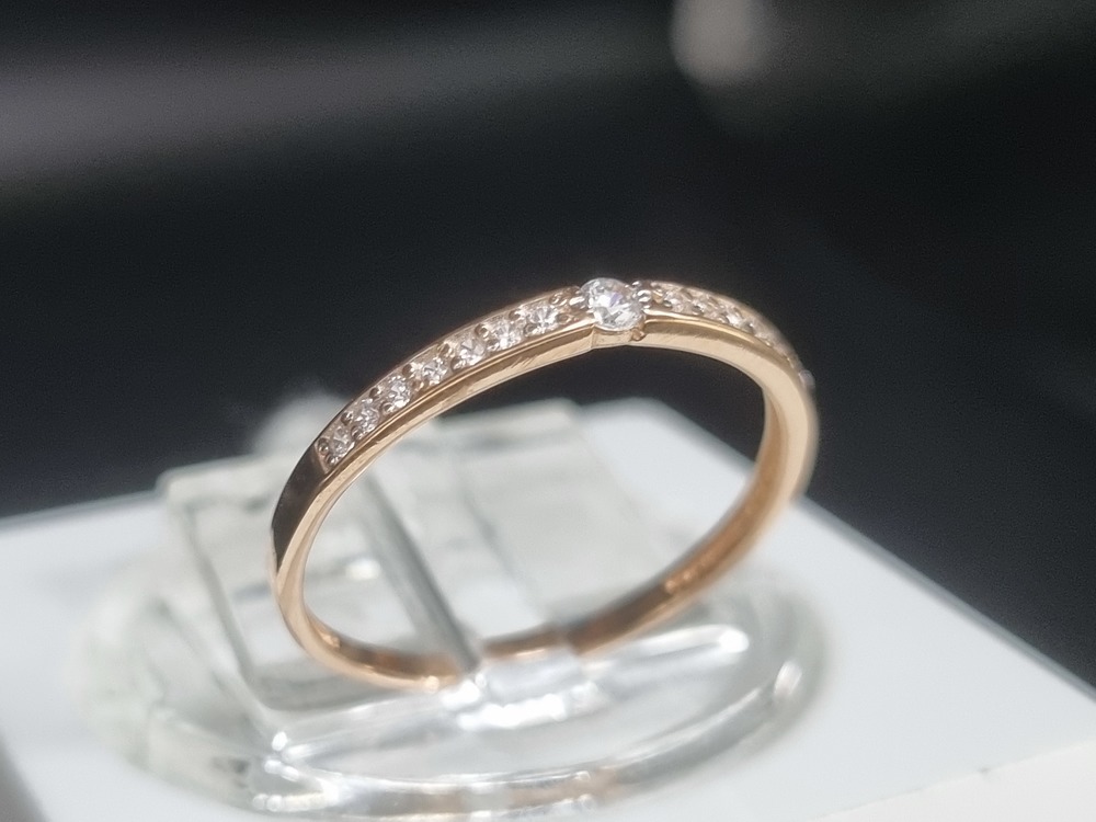 КОЛКМИ585 КОЛЬЦО С КАМНЯМИ (Au 585)