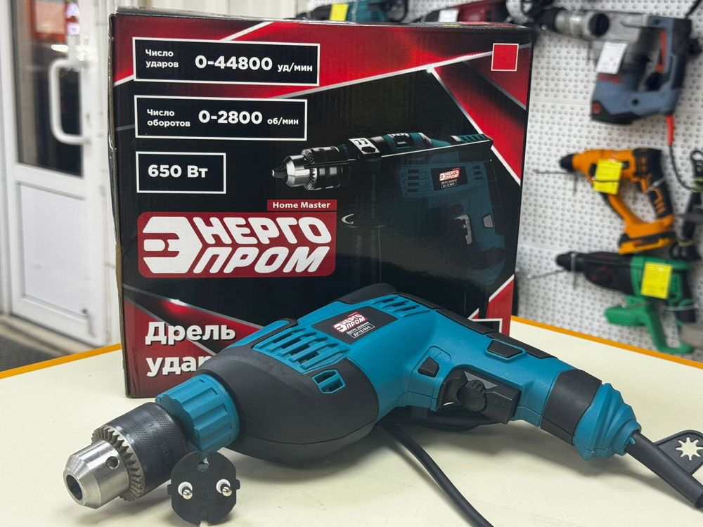 Дрель-ударная Энергопром ДУ-13/800