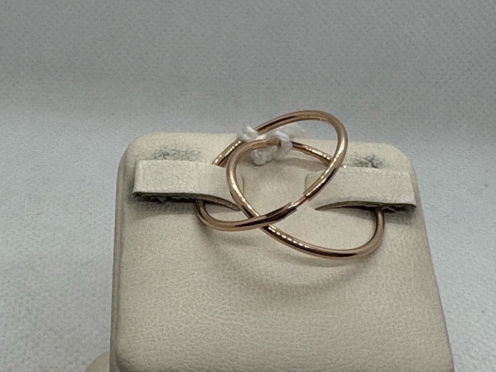 СКОН585 СЕРЬГИ КОНГО (Au 585)