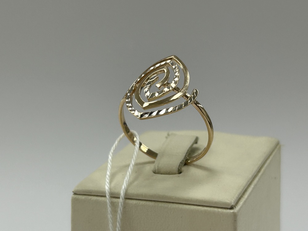 КОЛБКМ585 КОЛЬЦО БЕЗ КАМНЯ (Au 585)